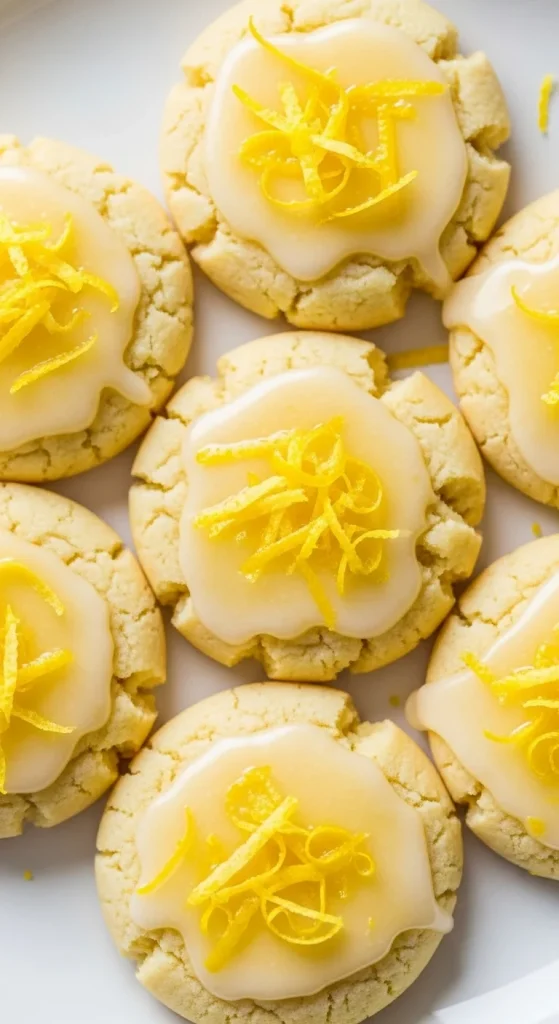 17. Vegan Lemon Cookies