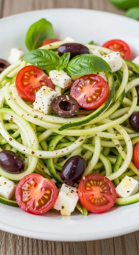 17. Zucchini Noodle Salad