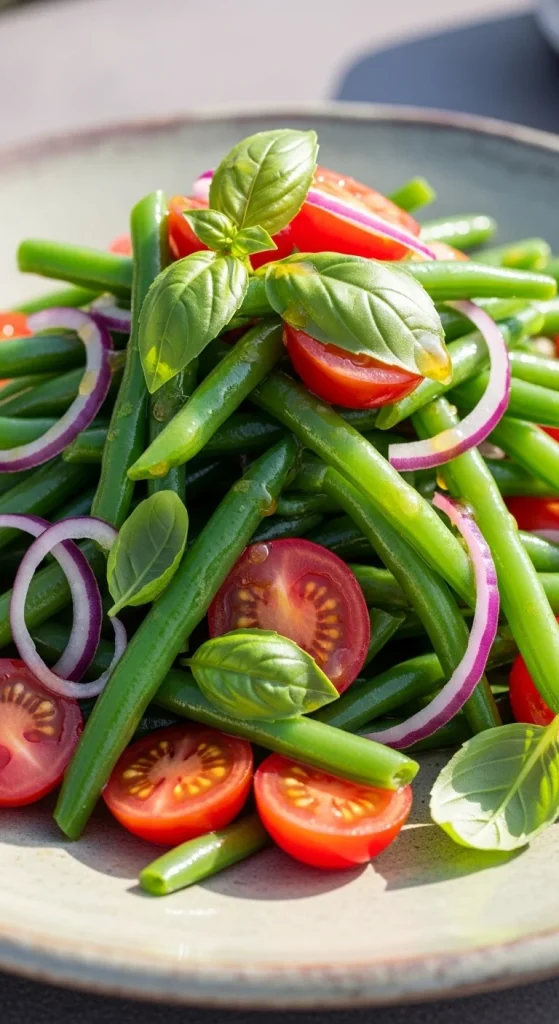 18. Green Bean Tomato Salad