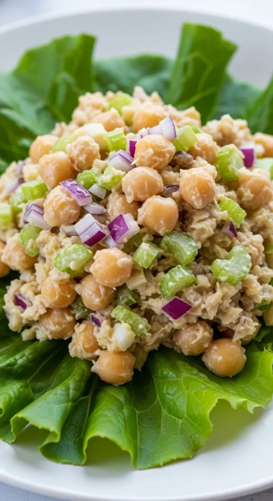 19. Chickpea Tuna-Style Salad
