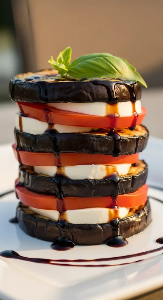 19. Tomato Eggplant Stack