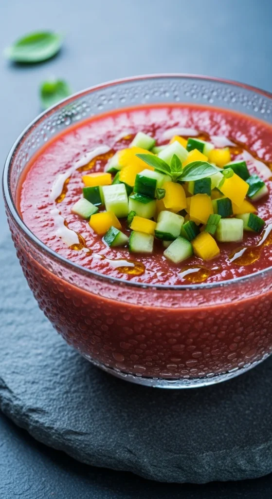 2. Chilled Gazpacho Soup