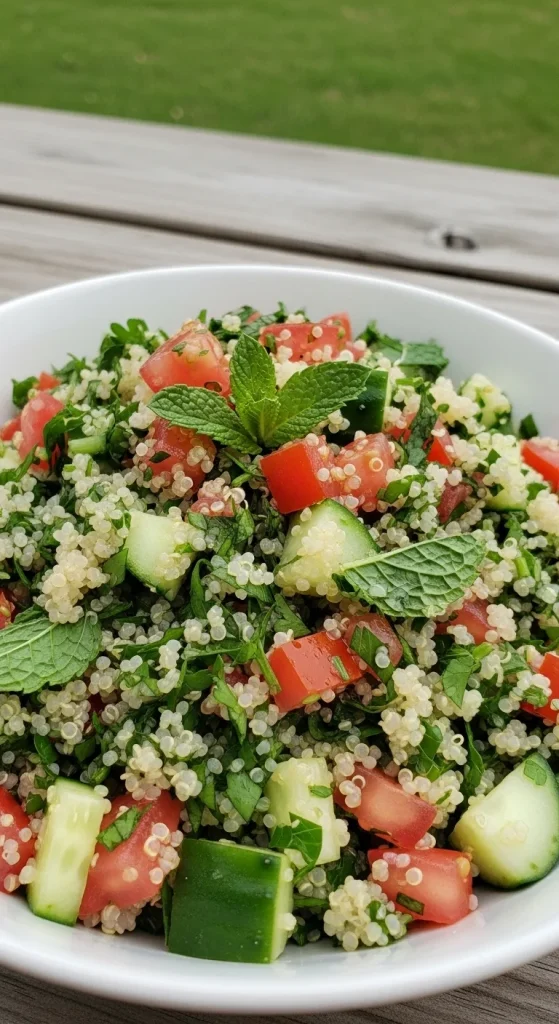 2. Quinoa Tabbouleh Salad