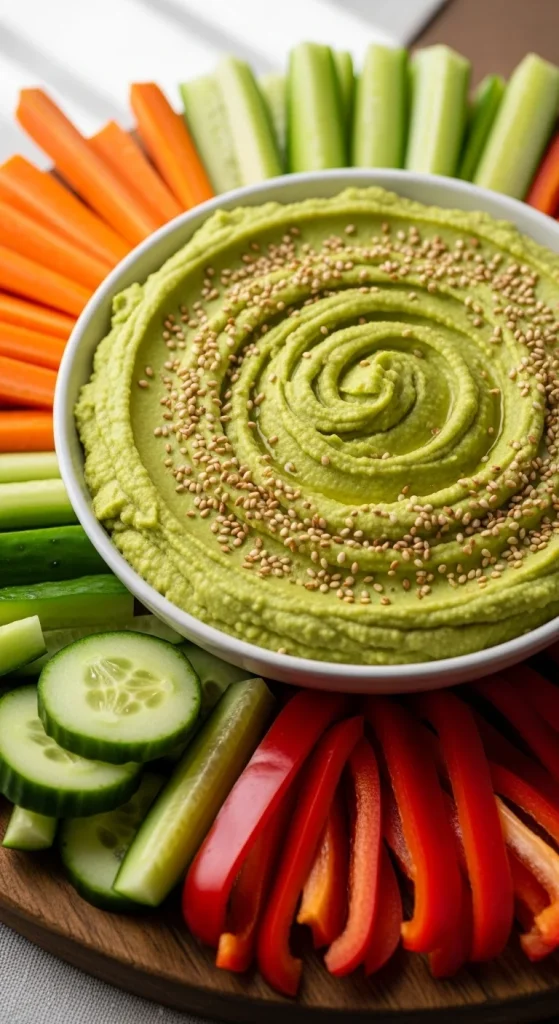 21. Edamame Hummus
