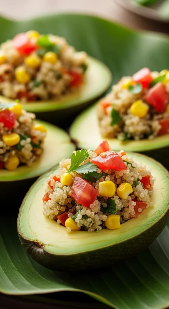 22. Stuffed Avocado Halves