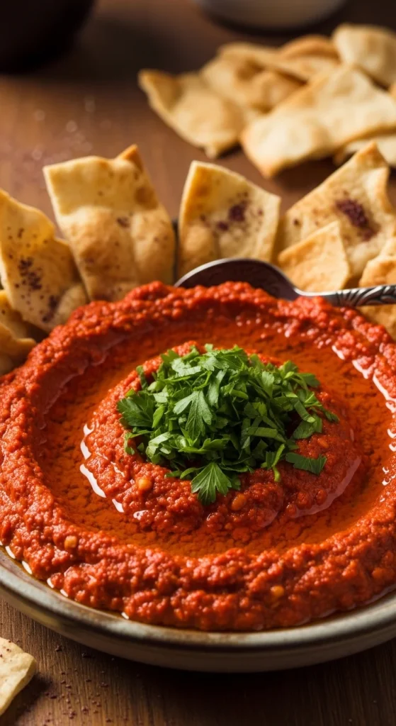 23. Roasted Red Pepper Dip