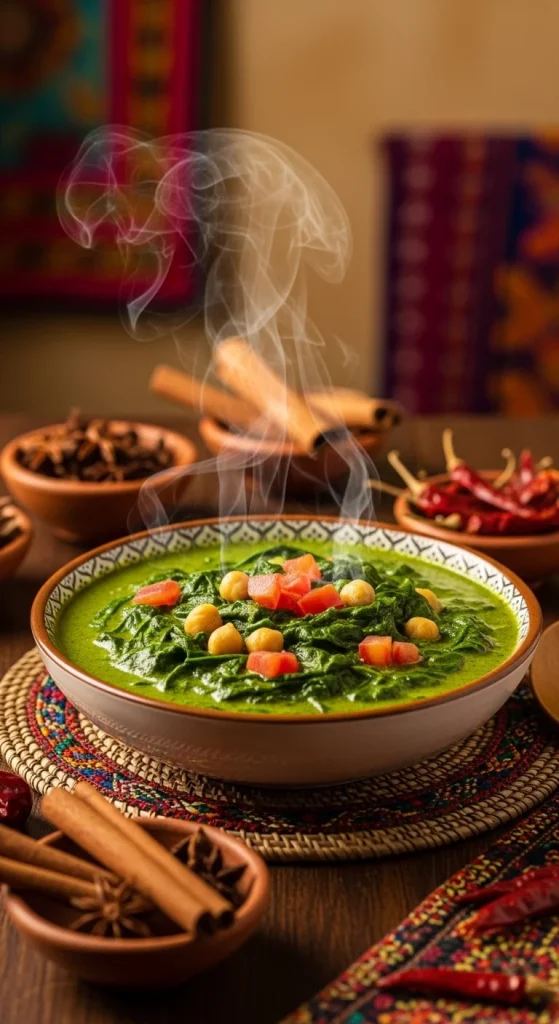 23. Spinach and Chickpea Curry