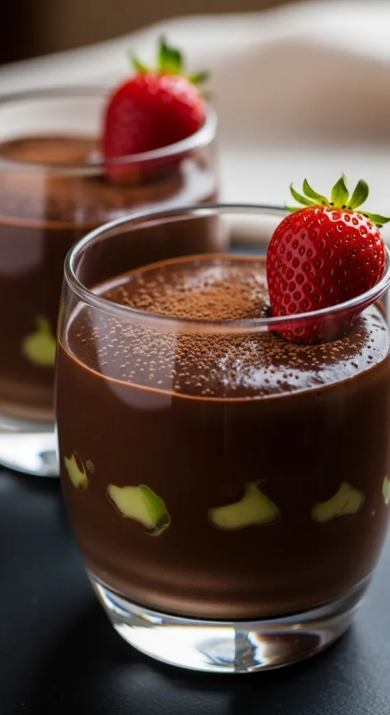 23. Vegan Chocolate Avocado Mousse