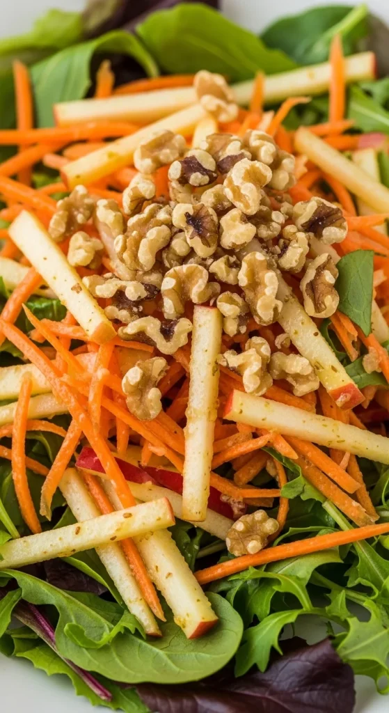 24. Apple Carrot Ginger Salad
