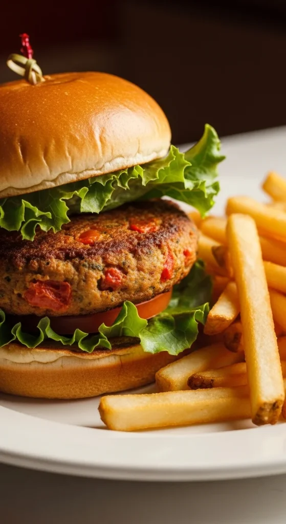 25. Tomato Veggie Patty