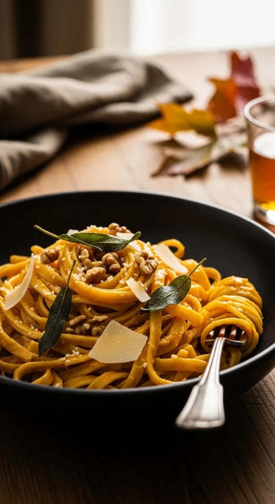 3. Fall Butternut Squash and Sage Pasta