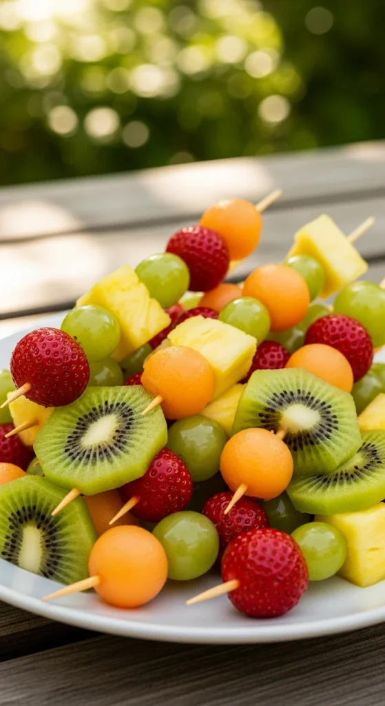 4. Fresh Fruit Skewers or Grab-and-Go Fruit
