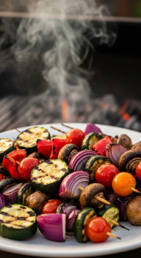 4. Grilled Vegetable Skewers