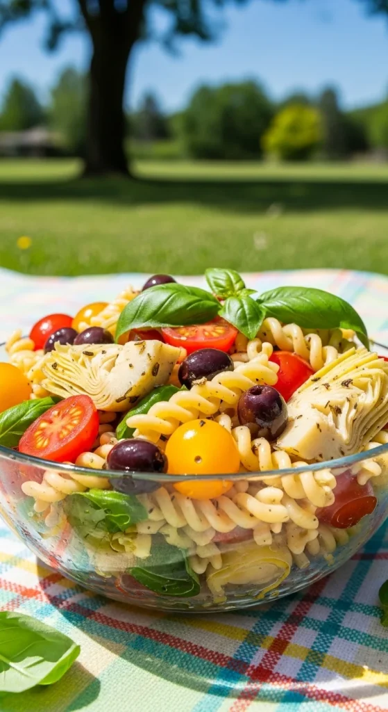 4. Mediterranean Pasta Salad