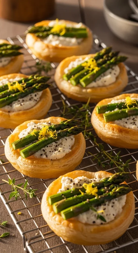 5. Asparagus Tartlets