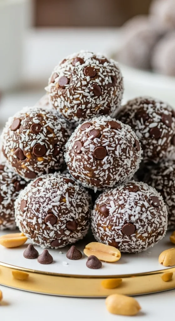 5. Chocolate Peanut Butter Energy Balls