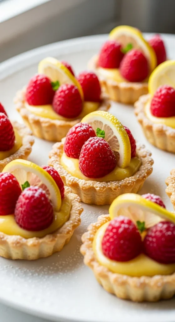 5. Raspberry Lemon Tartlets
