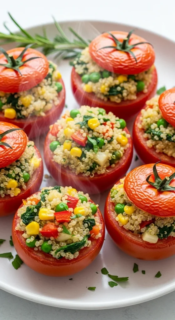 5. Stuffed Tomatoes with Quinoa