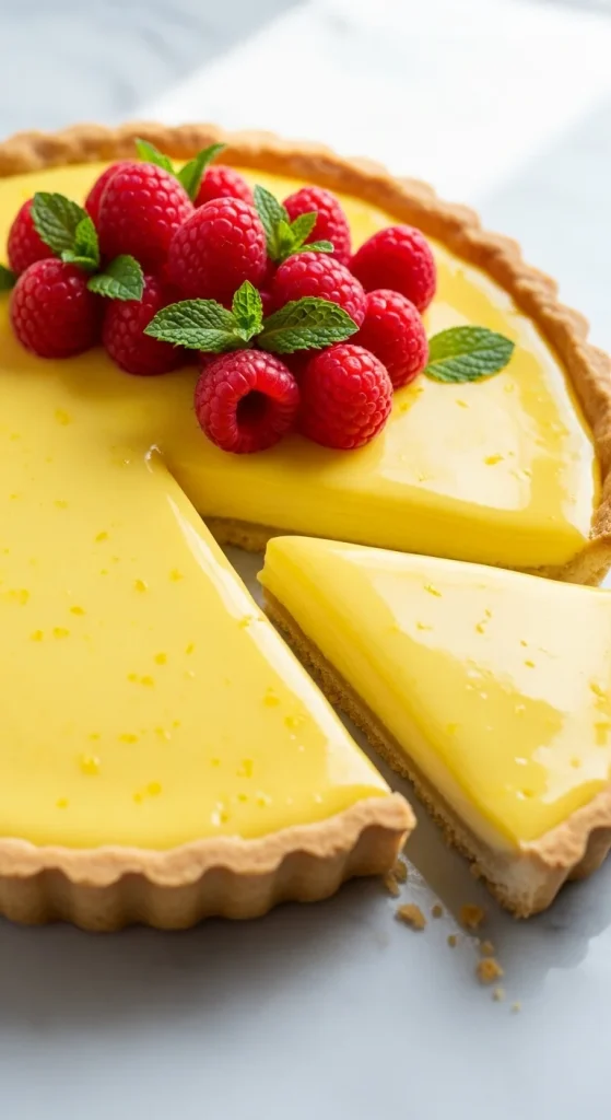 5. Vegan Lemon Tart