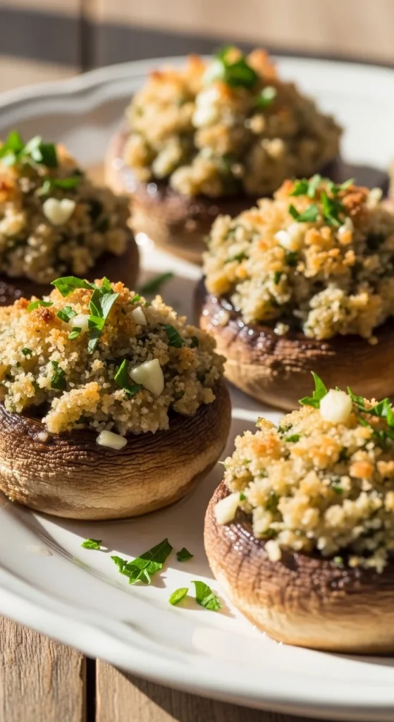 6. Stuffed Mushrooms