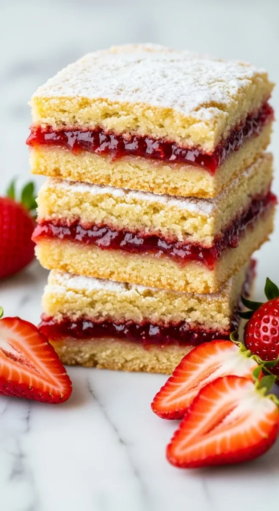 7. Vegan Strawberry Crumb Bars