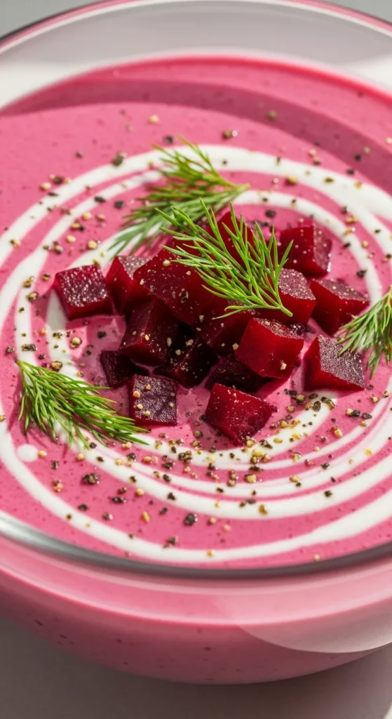 8. Chilled Beet Soup