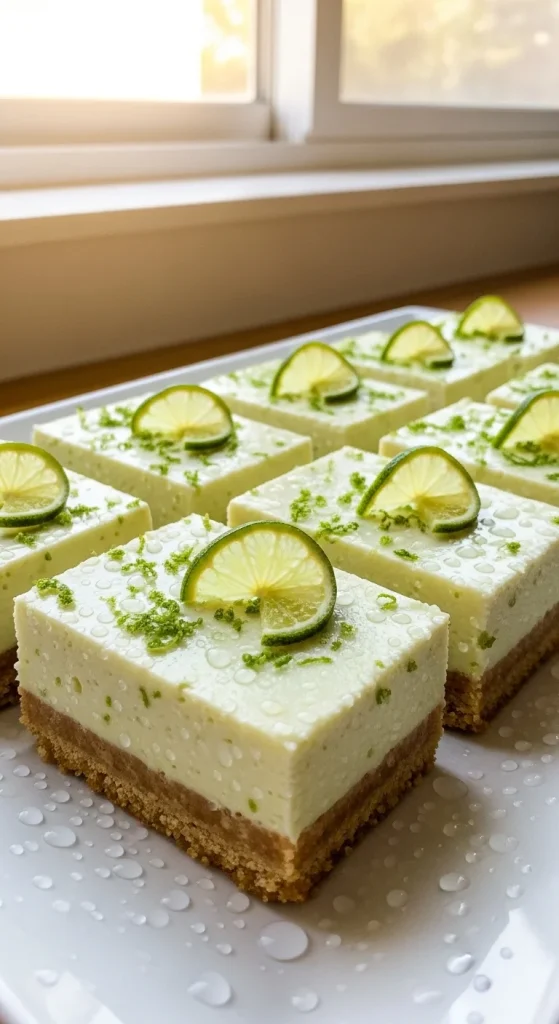 8. Vegan Key Lime Pie Bars