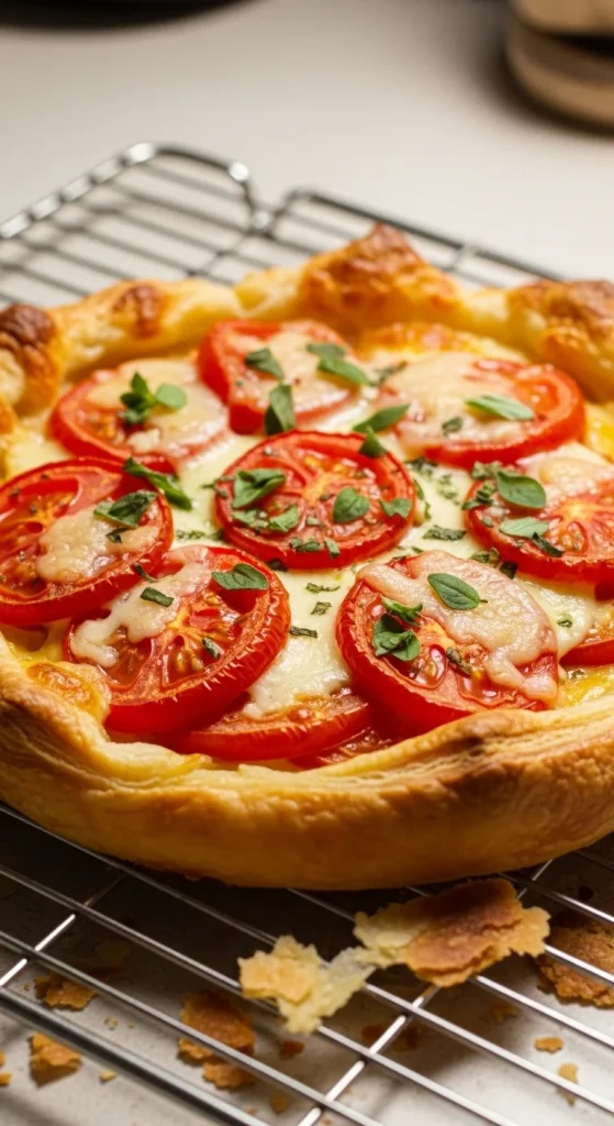 9. Tomato and Cheese Tart