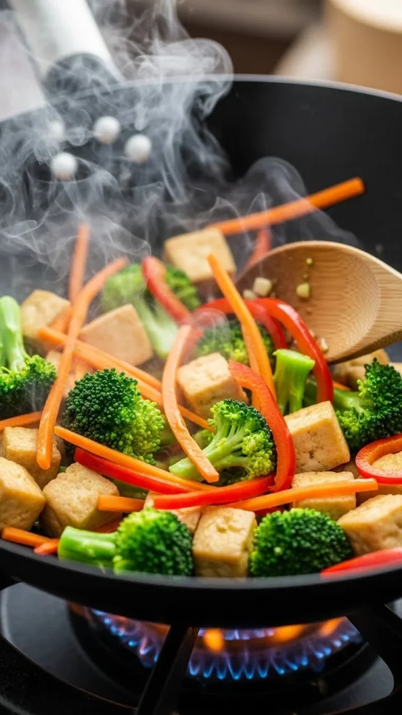 Easy Recipe Veggie Stir-Fry with Tofu