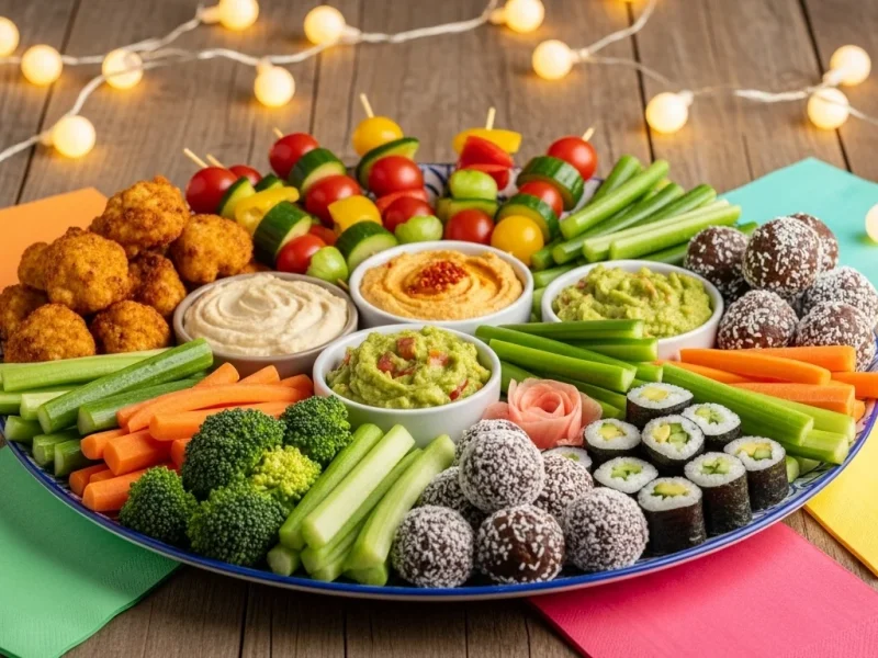 How to Make Vegan Party Snacks Everyone Loves