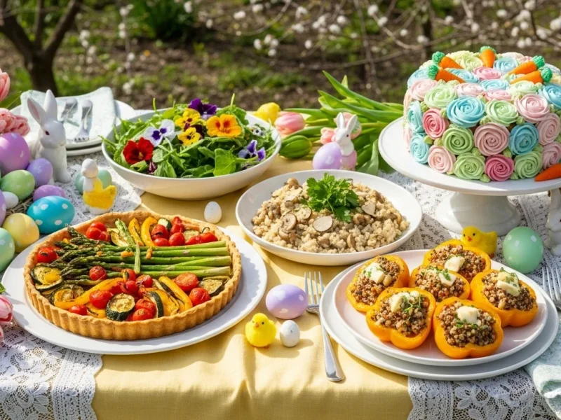 How to Plan Easter Vegetarian Recipes That Impress