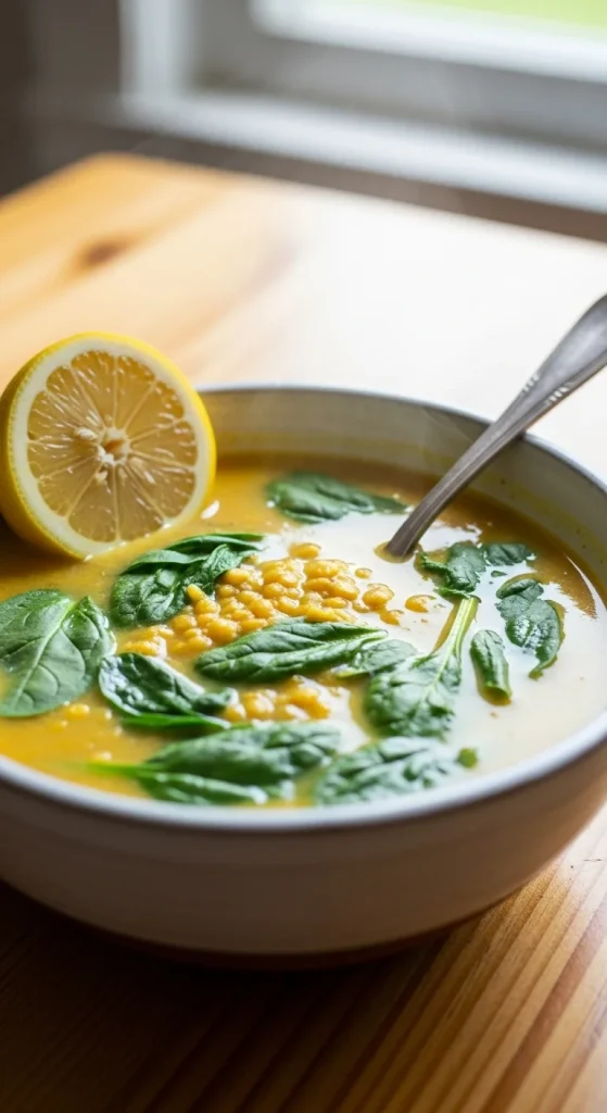 Recipe 3 Creamy Lentil Soup with a Twist