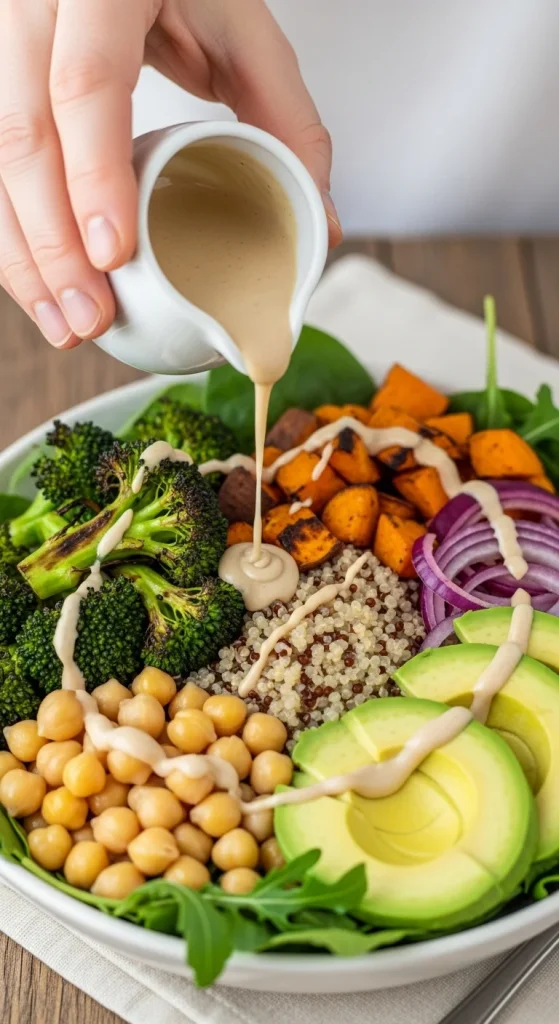Step 4 Build the Bowl + Make a Killer Dressing