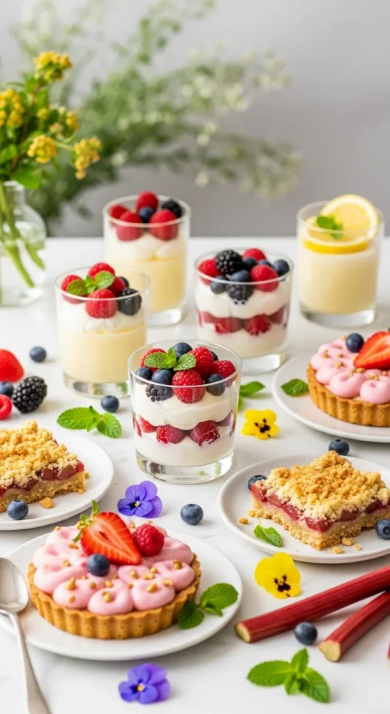 Vegan Spring Desserts