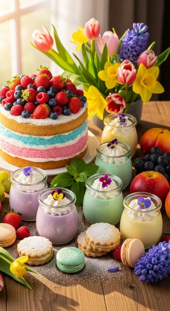 Vegetarian Spring Desserts