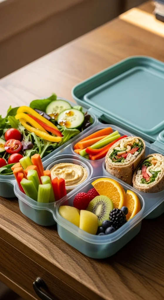 Vegetarian fresh lunches