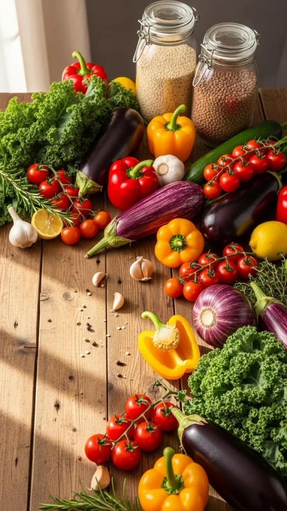 Vegetarian meal prep